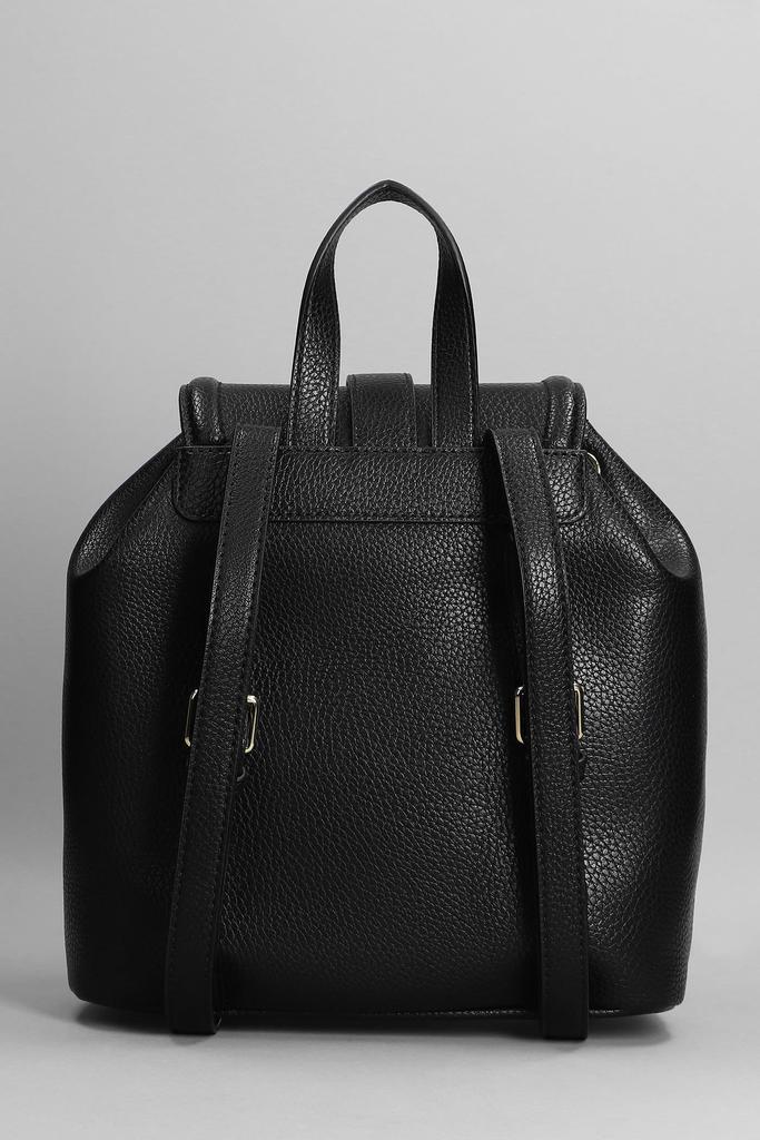 商品Versace|Versace Jeans Couture Backpack In Black Faux Leather,价格¥1736,第5张图片详细描述