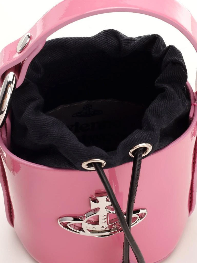 商品Vivienne Westwood|Vivienne Westwood Shiny Mini Daisy Bucket Bag,价格¥2081,第4张图片详细描述
