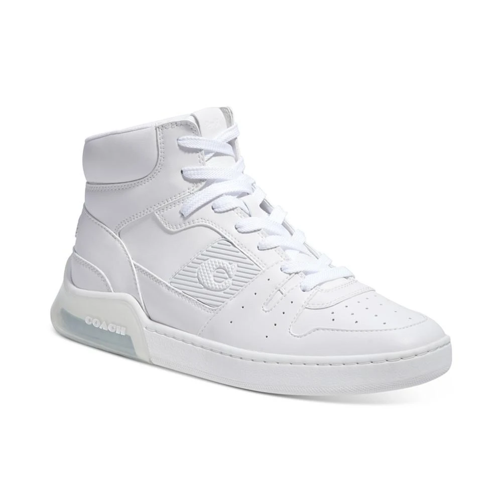 商品Coach|Men's CitySole Lace-Up High-Top Sneakers,价格¥682,第1张图片