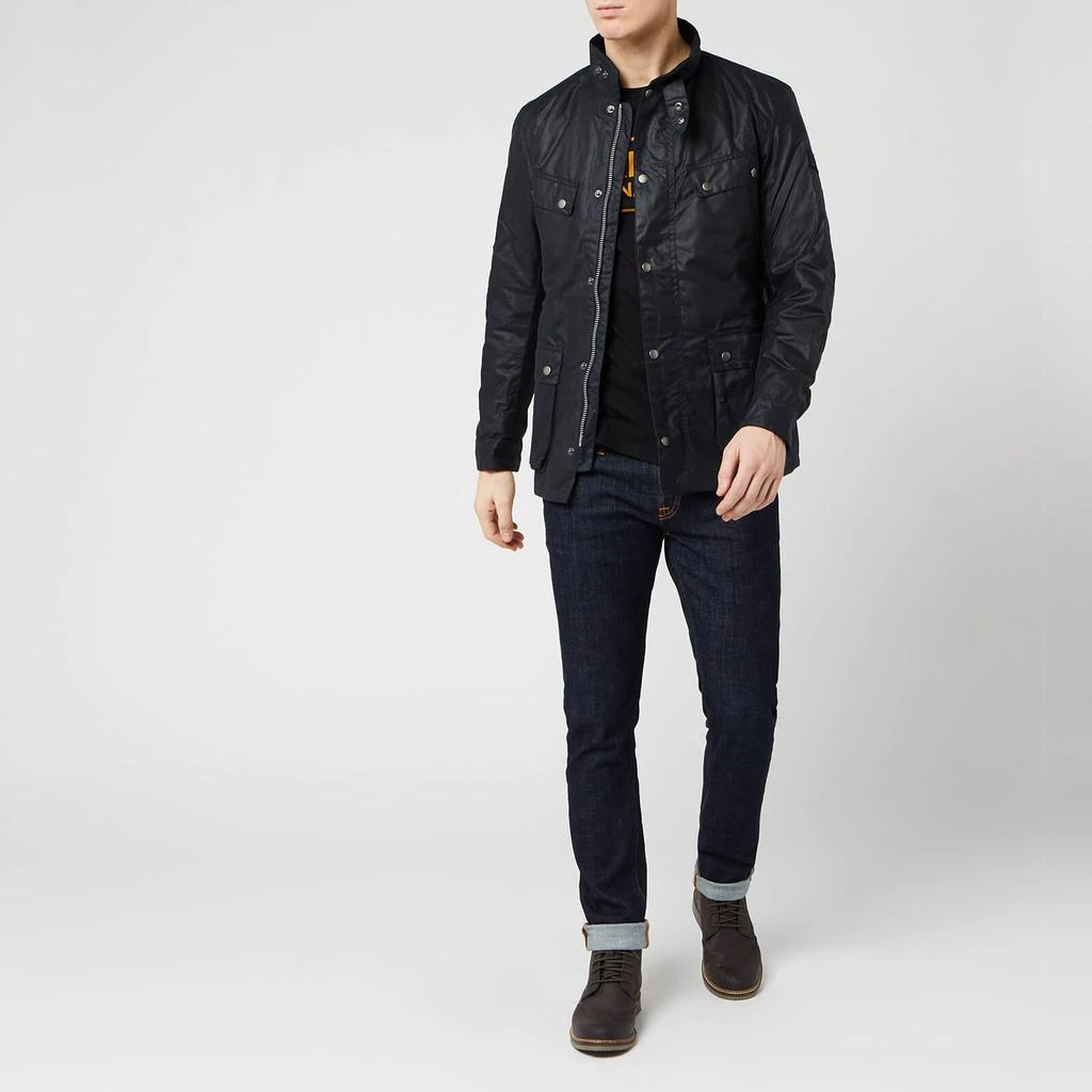 商品Barbour|Barbour International Duke Waxed Cotton Jacket,价格¥2060,第3张图片详细描述