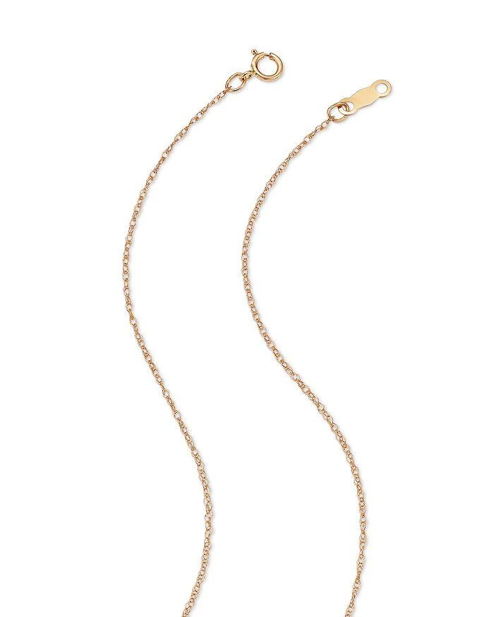 商品Bloomingdale's|Cultured Freshwater Pearl Flower Pendant Necklace in 14K Yellow Gold, 18",价格¥2944,第4张图片详细描述