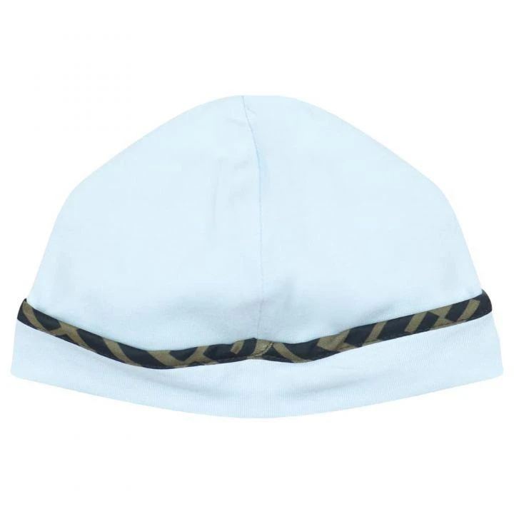 商品Fendi|Blue Romper Hat & Bib Gift Set,价格¥1645,第5张图片详细描述
