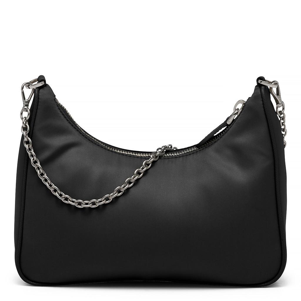 商品Prada|Prada Re-Edition 2005 Re-Nylon Black Bag,价格¥11581,第4张图片详细描述