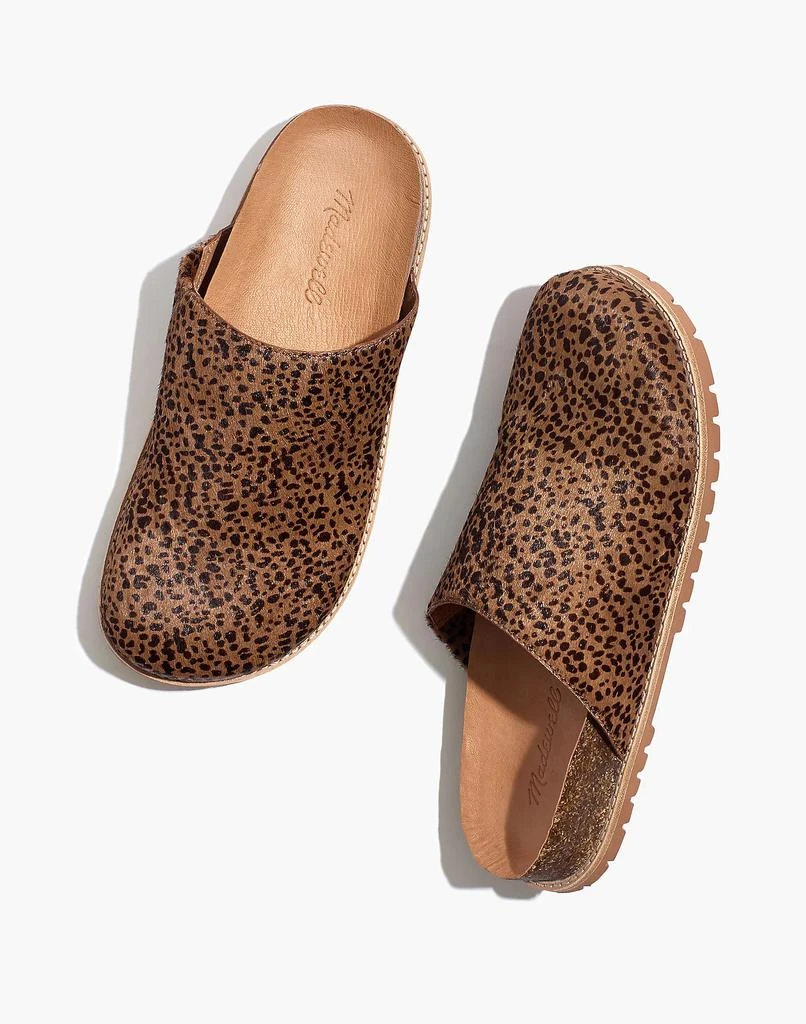 商品Madewell|The Layne Clog Mule in Calf Hair,价格¥478,第1张图片