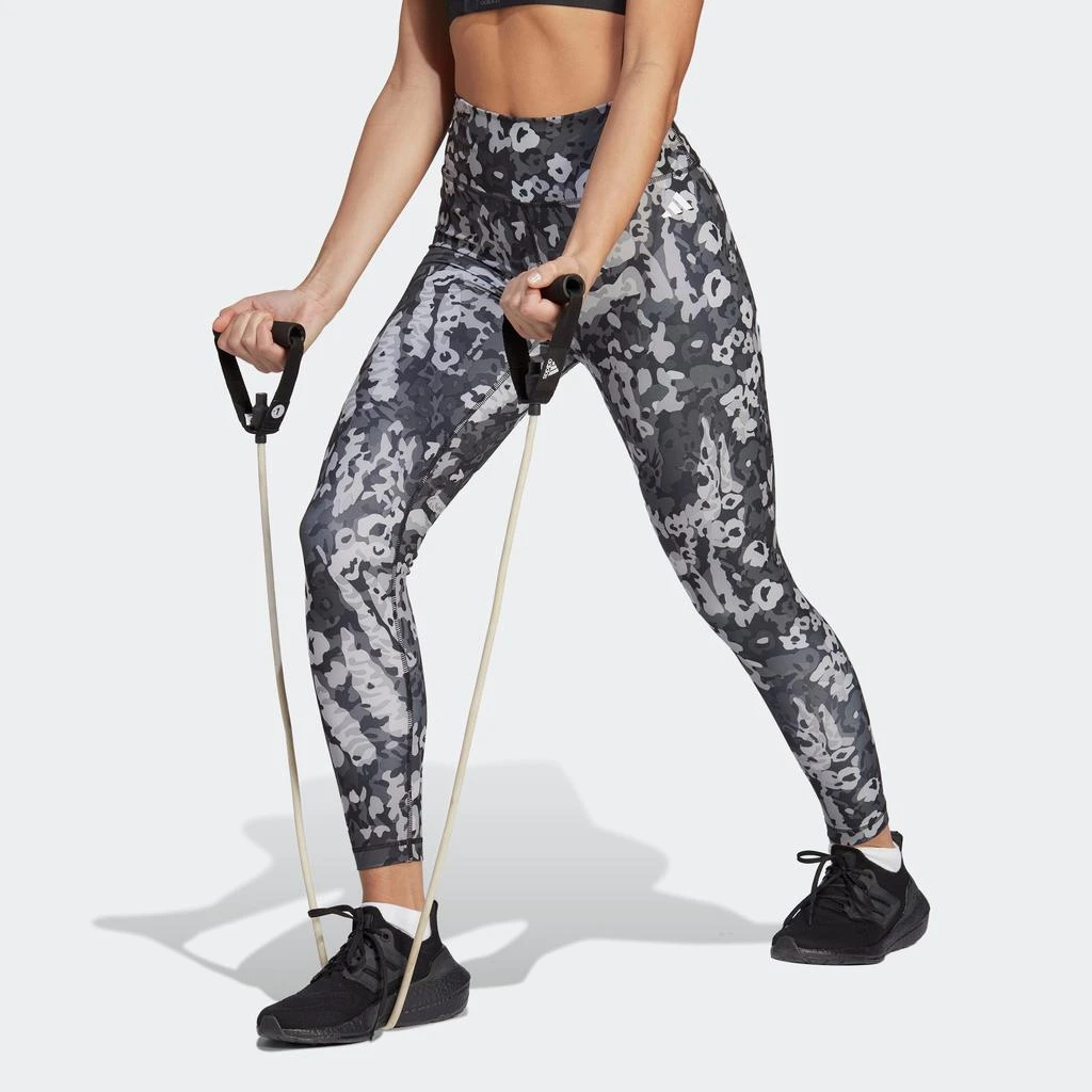 Women's adidas Train Essentials Printed High-Waisted 7/8 Leggings 商品