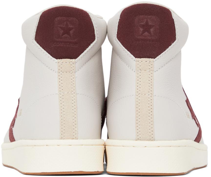 商品Converse|Grey Pro Leather Hi Sneakers,价格¥705,第6张图片详细描述