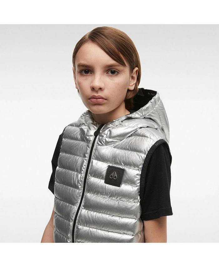 商品Moose Knuckles|Unisex Air Down Printed Vest - Little Kid, Big Kid,价格¥1292,第3张图片详细描述