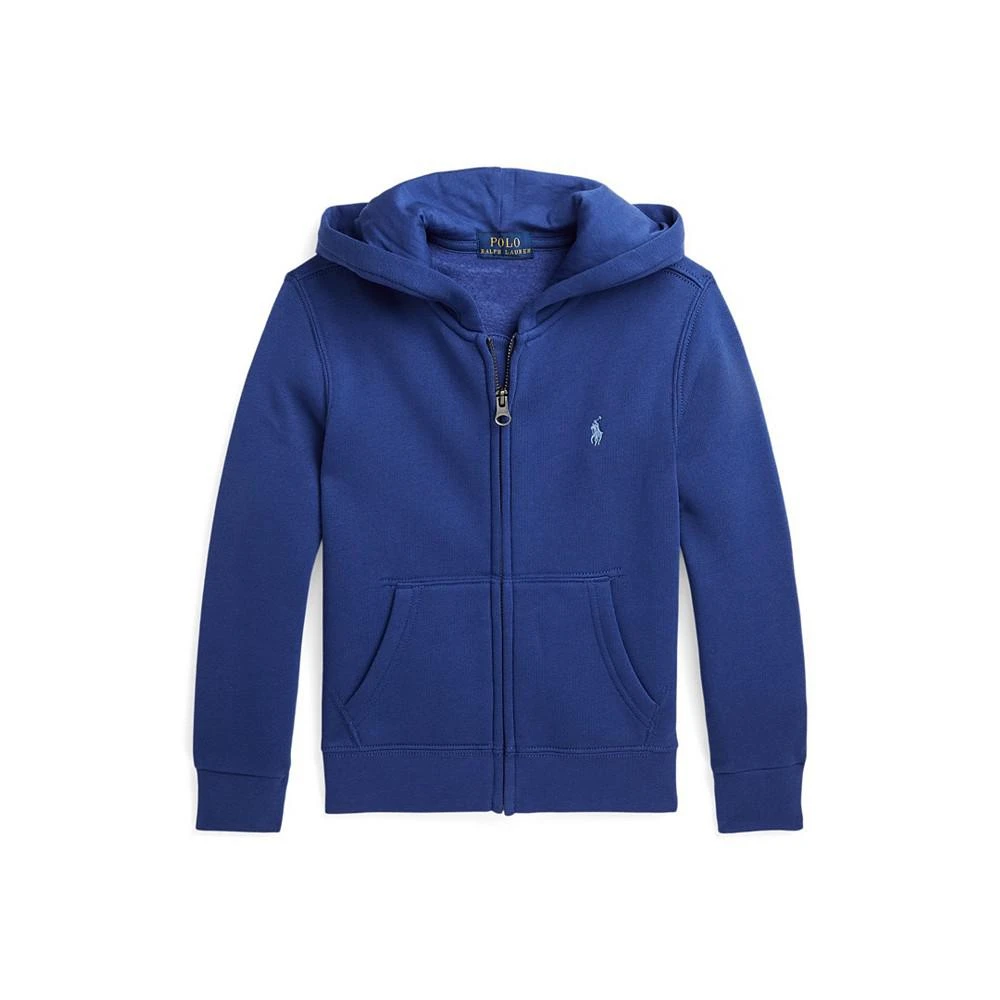 商品Ralph Lauren|Toddler and Little Boys Fleece Full-Zip Hooded Sweatshirt,价格¥180,第1张图片