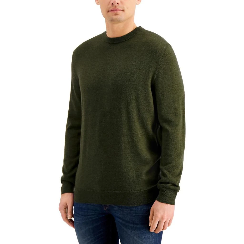 商品Club Room|Club Room Mens Merino Wool Heathered Pullover Sweater,价格¥105,第5张图片详细描述