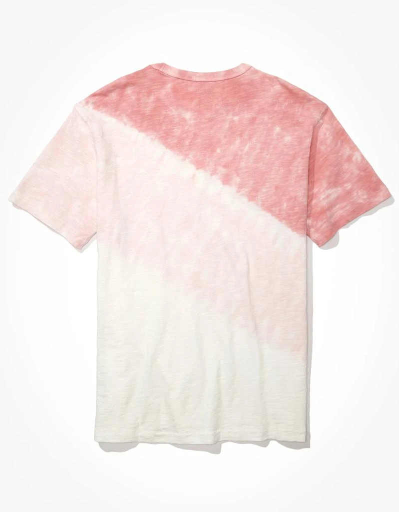 商品AE|AE Super Soft Slub Icon Tie-Dye T-Shirt,价格¥91,第5张图片详细描述