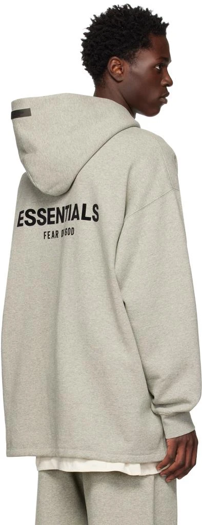 商品Essentials|Gray Relaxed Hoodie,价格¥660,第3张图片详细描述
