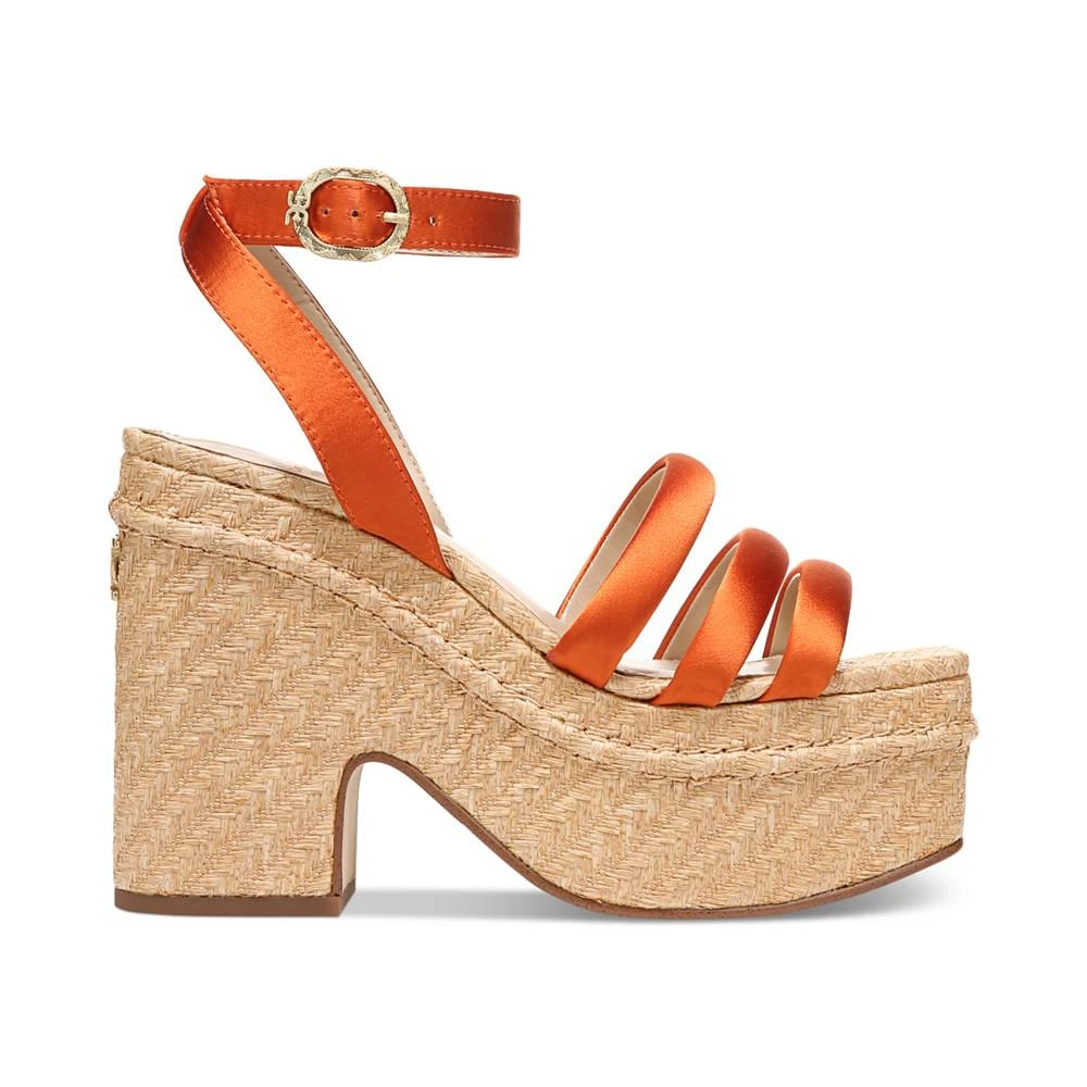 Tibby Raffia Platform Wedge Sandals 商品