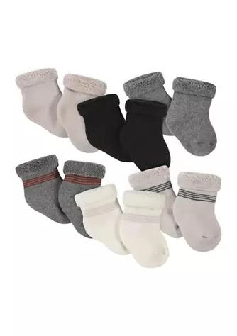 商品Gerber|Baby Dino Boot Socks   6 Pack,价格¥66,第1张图片