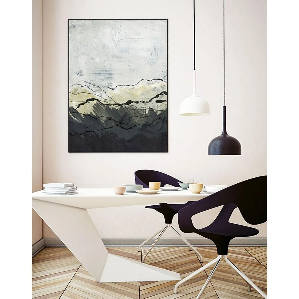 24" x 18" Winter Mountains I Art Block Framed Canvas 商品
