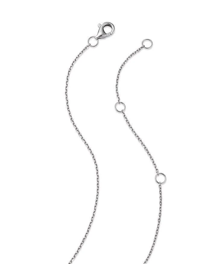 商品Bloomingdale's|Ruby & Diamond Paperclip Pendant Necklace in 14K White Gold, 18" - 100% Exclusive,价格¥16369,第4张图片详细描述