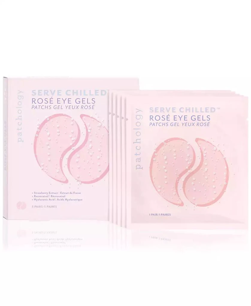 商品Patchology|Serve Chilled Rosé Eye Gels, 5 pairs,价格¥126,第4张图片详细描述