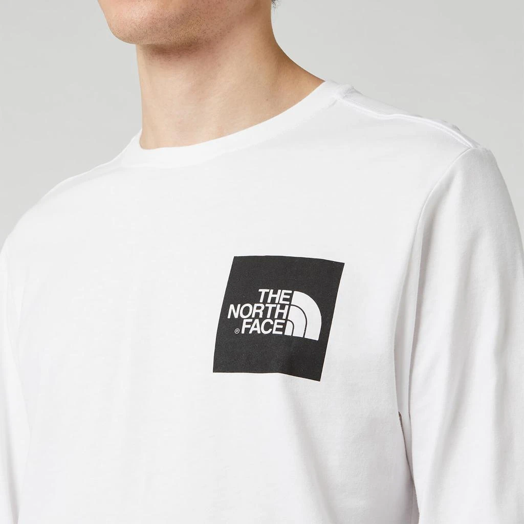 商品The North Face|The North Face Men's Long Sleeve Fine T-Shirt - TNF White,价格¥194,第4张图片详细描述