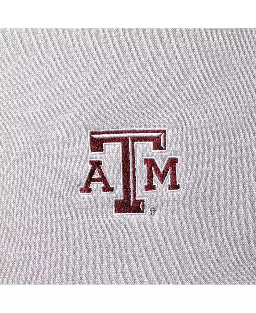 商品Adidas|Men's Gray Texas A M Aggies Knit Quarter-Zip Jacket,价格¥673,第4张图片详细描述