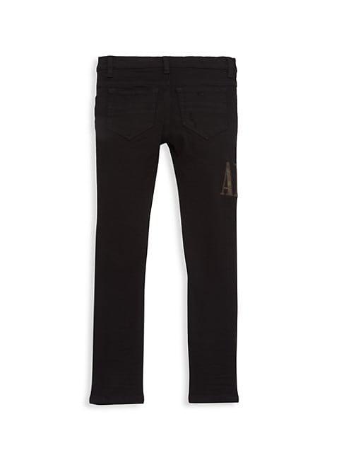 商品AMIRI|Little Boy's & Boy's Camo Logo Applique Jeans,价格¥5066,第5张图片详细描述