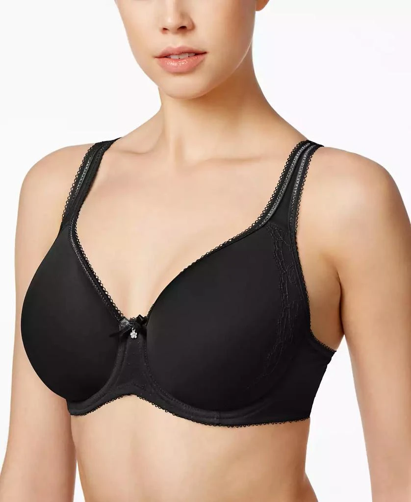 商品Wacoal|Retro Chic Seamless Underwire Contour Bra 853186,价格¥579,第1张图片