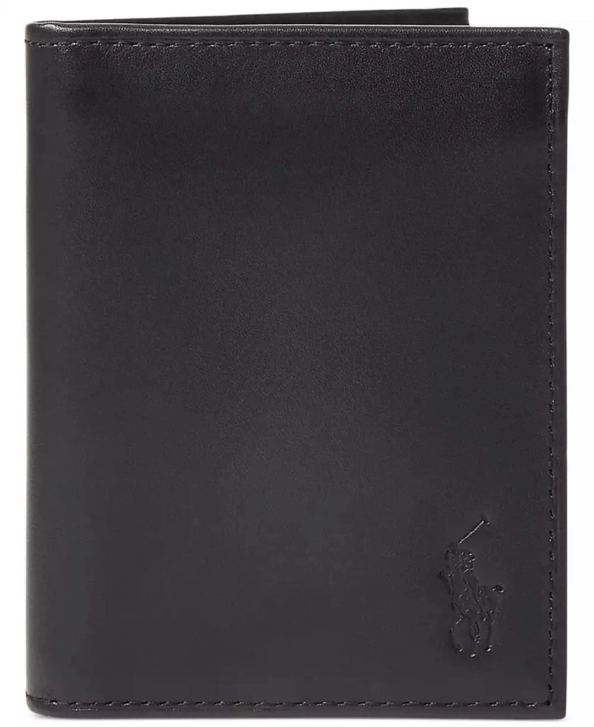 商品Ralph Lauren|Men's Burnished Leather Billfold,价格¥748,第1张图片