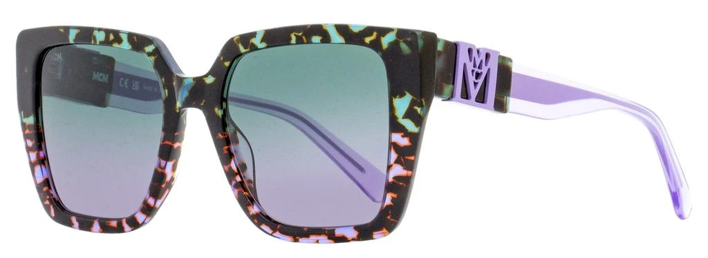 商品MCM|MCM Women's Square Sunglasses MCM723S 342 Purple Tortoise 53mm,价格¥707,第1张图片