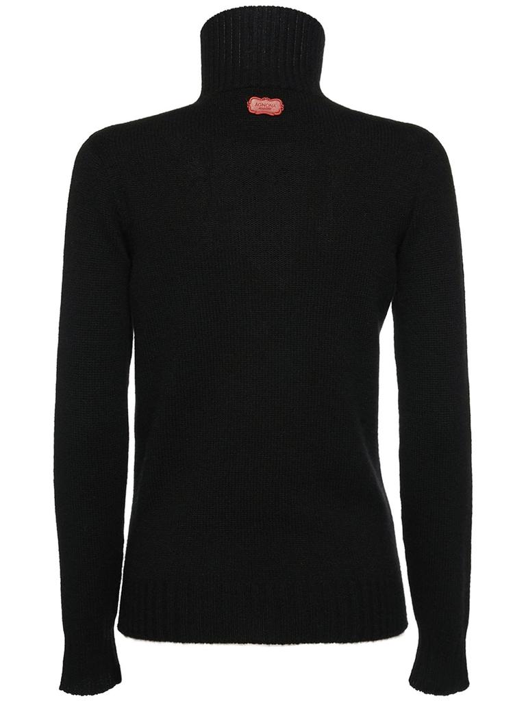 Cashmere Knit Turtleneck Sweater商品第4张图片规格展示