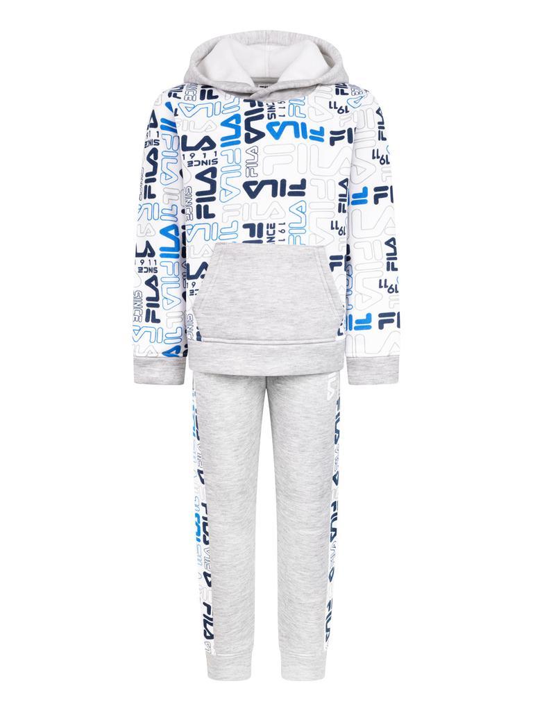 商品Fila|Boys Long Sleeve Logo Hoodie & Jogger 2-Piece Set,价格¥221,第1张图片