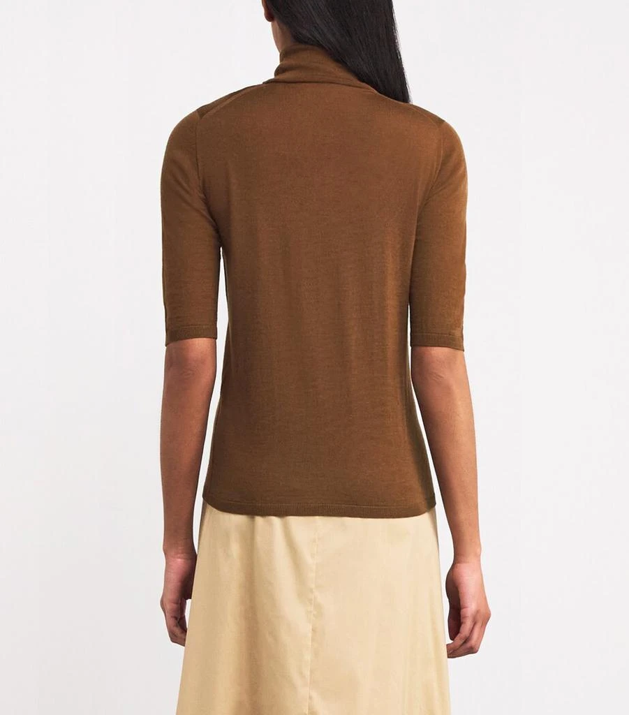 商品Max Mara|Virgin Wool Short-Sleeve Sweater,价格¥3814,第4张图片详细描述