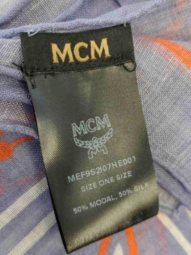 商品MCM|MCM Stonewash Modal Silk Paisley Print Jacquard Scarf,价格¥1336,第4张图片详细描述
