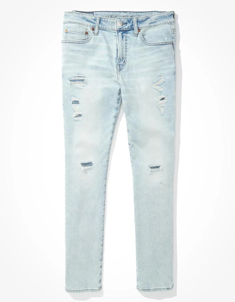 商品AE|AE AirFlex 360 Patched Slim Jean,价格¥153,第4张图片详细描述