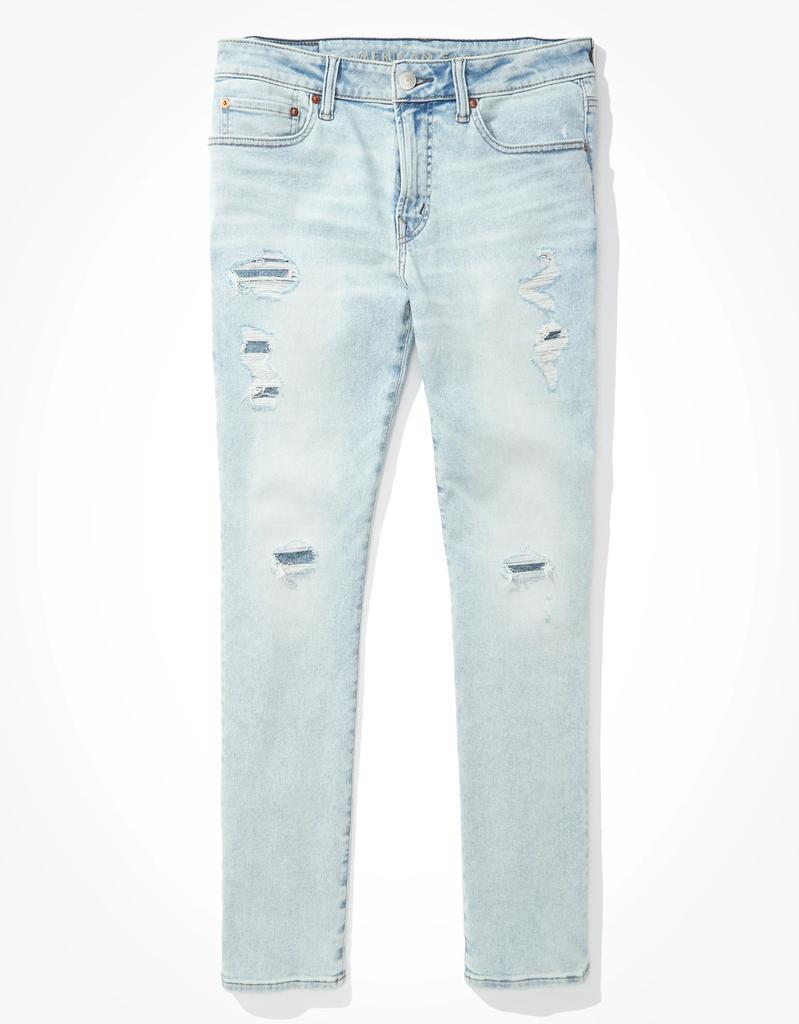 商品AE|AE AirFlex 360 Patched Slim Jean,价格¥213,第6张图片详细描述