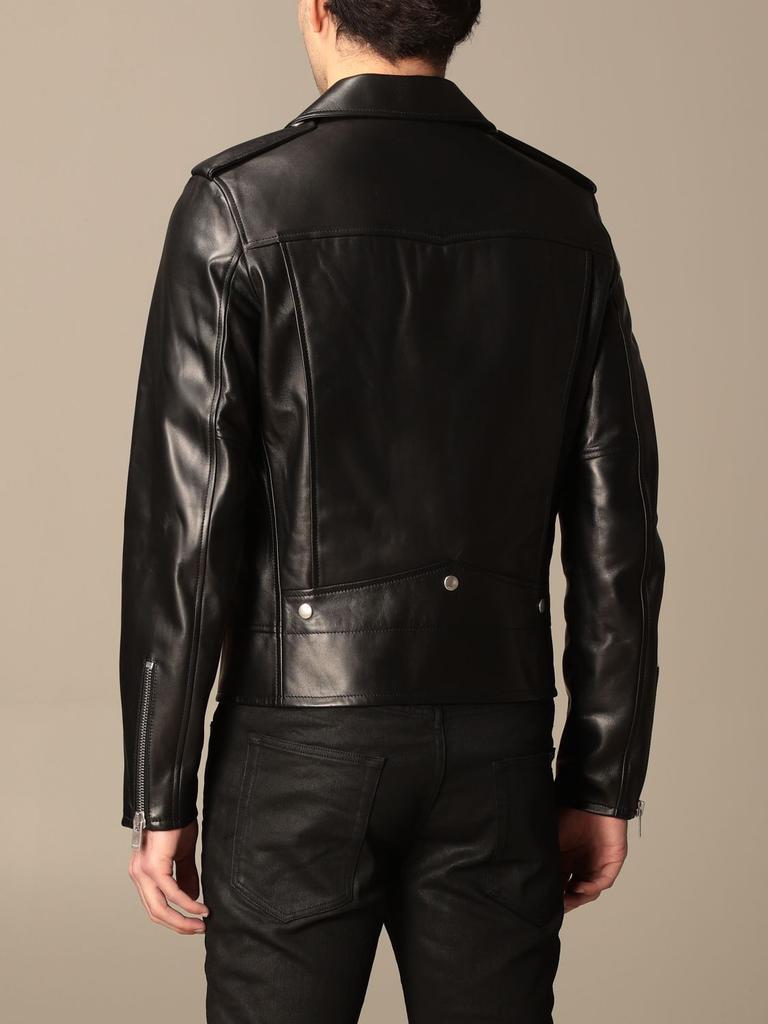 商品Yves Saint Laurent|Saint Laurent full zip leather jacket,价格¥25545,第5张图片详细描述