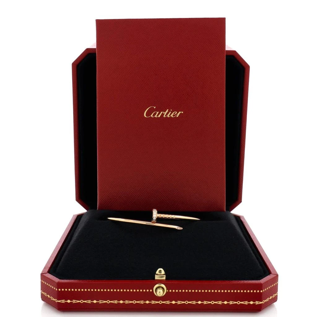 商品[二手商品] Cartier|Juste un Clou Bracelet 18K Rose Gold with Diamonds Small,价格¥37981,第2张图片详细描述