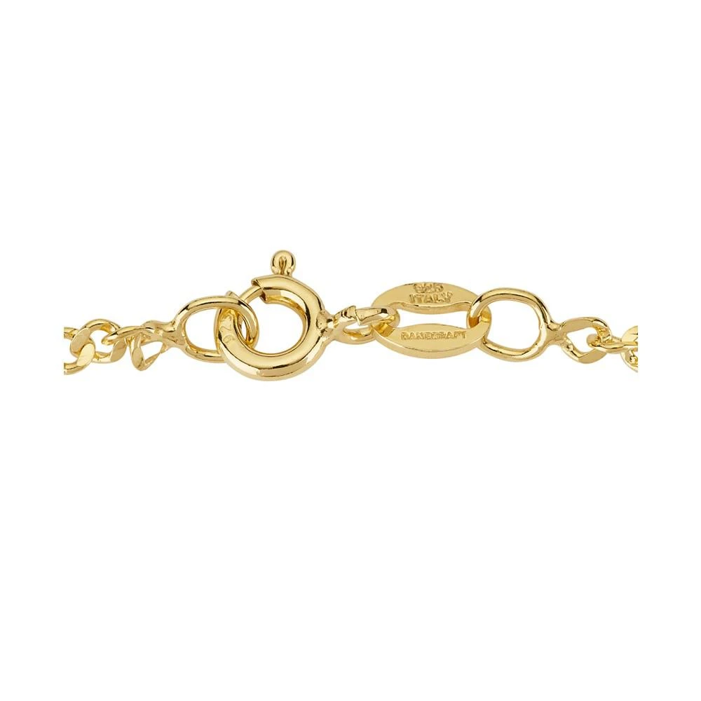 商品Giani Bernini|18K  Gold over Sterling Silver Necklace, 30" Diamond-Cut Singapore Chain,价格¥222,第2张图片详细描述