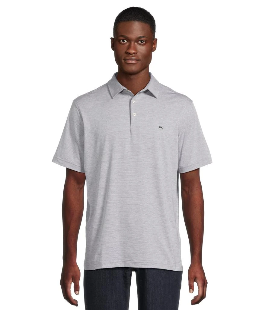 商品Vineyard Vines|St. Jean Stripe Sankaty Polo,价格¥549,第1张图片