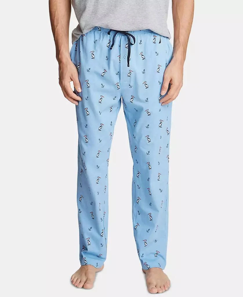 商品Nautica|Men's Printed Cotton Pajama Pants,价格¥204,第1张图片