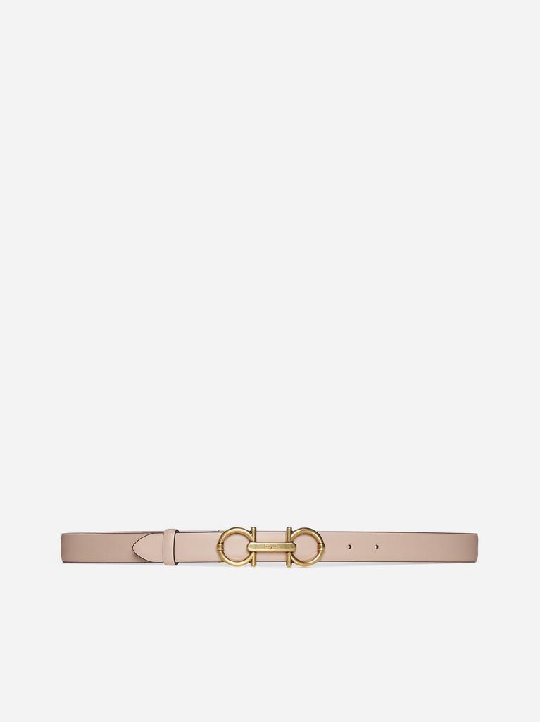 商品Salvatore Ferragamo|Gancini leather belt,价格¥2638,第1张图片