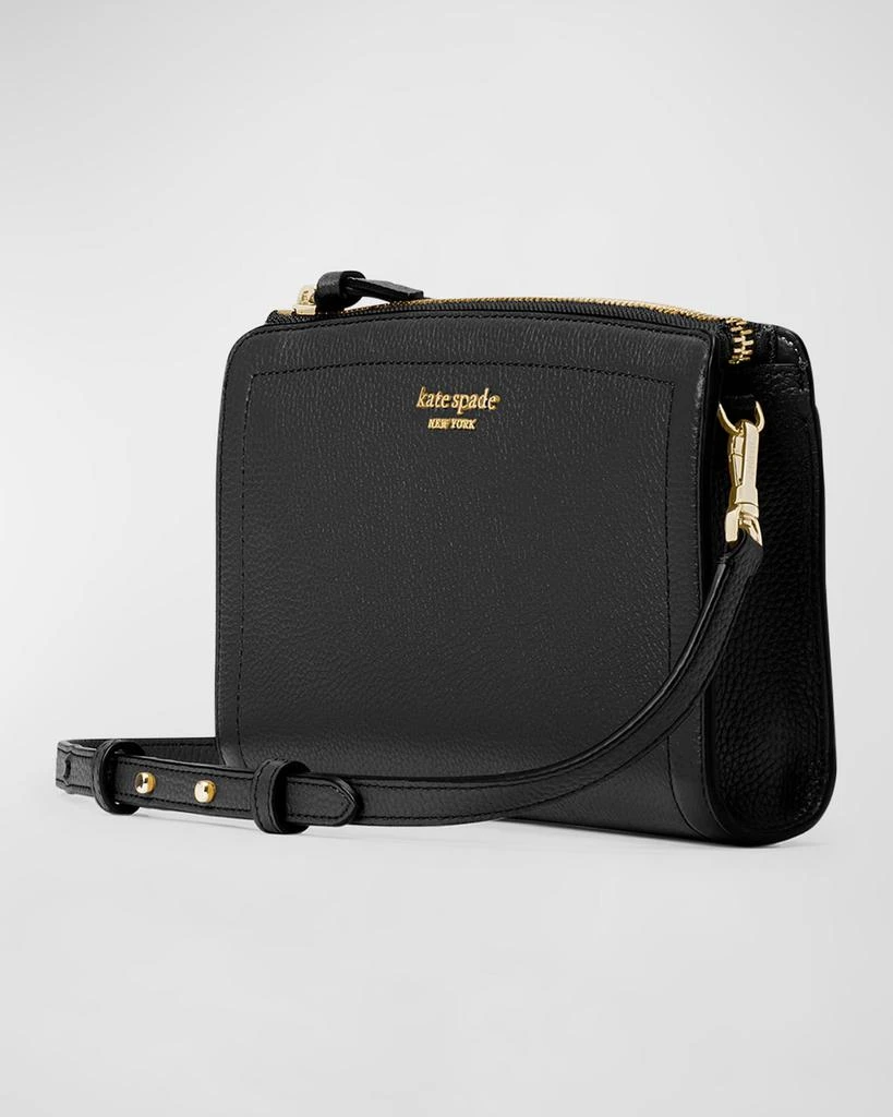 商品Kate Spade|knott small pebbled leather crossbody bag,价格¥1532,第4张图片详细描述