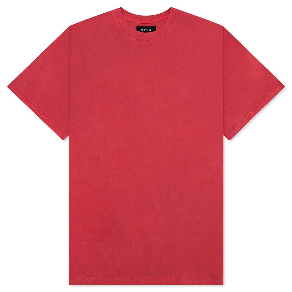 商品Feature|Haring Tee - Pigment Cranberry,价格¥379,第1张图片