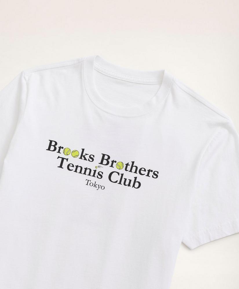 商品Brooks Brothers|Cotton Tokyo Print T-Shirt,价格¥150,第5张图片详细描述