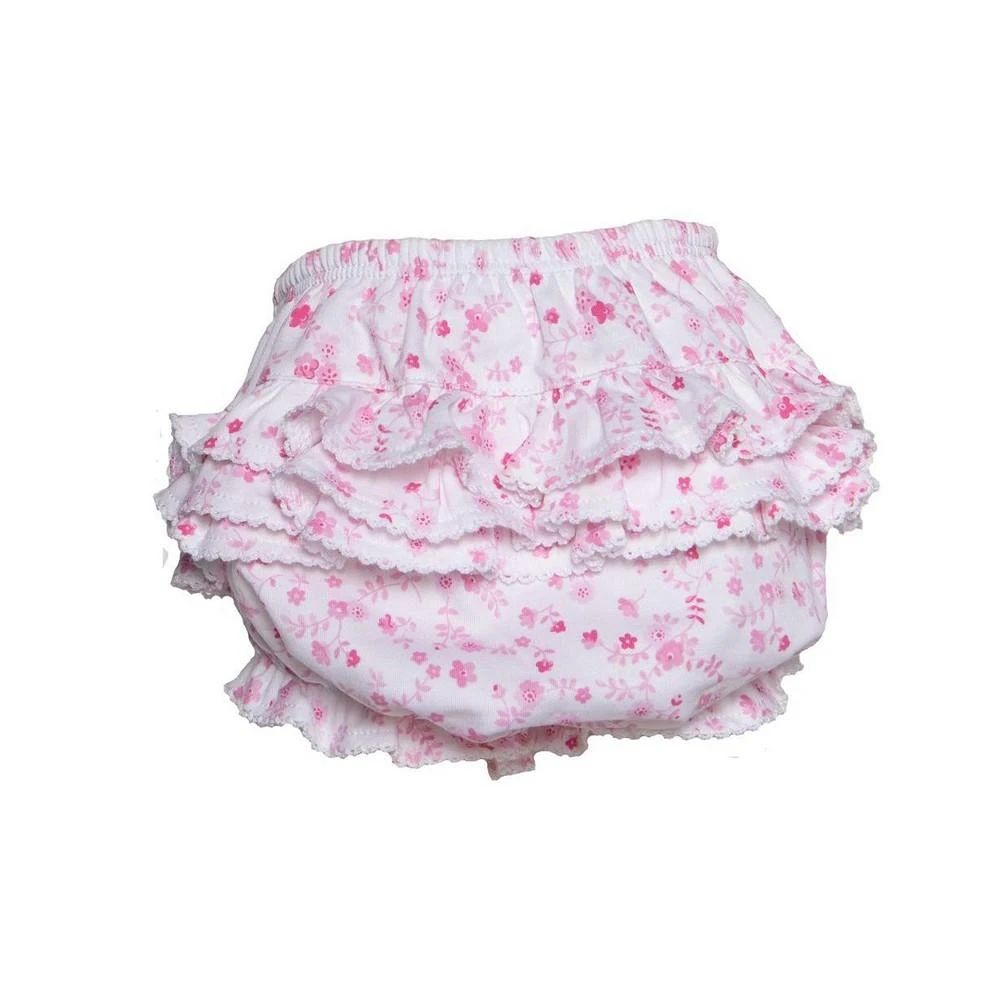 商品Cuclie|Baby Girl Pima Cotton Ruffle Diaper Cover,价格¥120,第2张图片详细描述