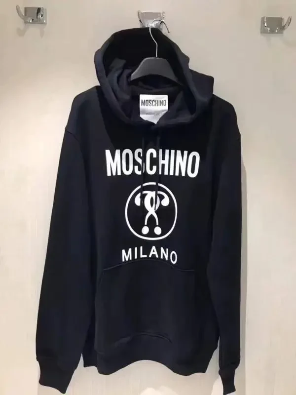 商品Moschino|MOSCHINO 黑色女士卫衣/帽衫 EA1718-0527-1555,价格¥1513,第1张图片