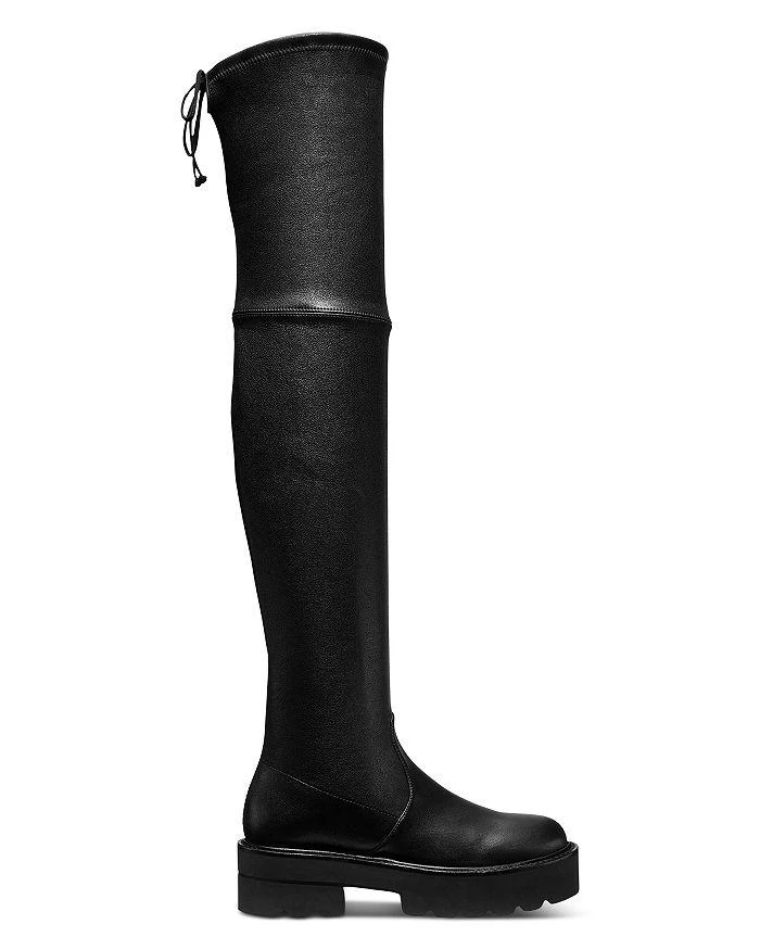 商品Stuart Weitzman|Women's Lowland Ultralift Over The Knee Platform Boots,价格¥3695,第1张图片