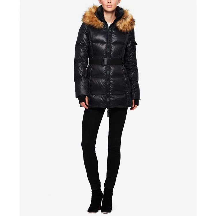 商品S13|Faux-Fur-Trim Down Puffer Coat,价格¥1421,第2张图片详细描述