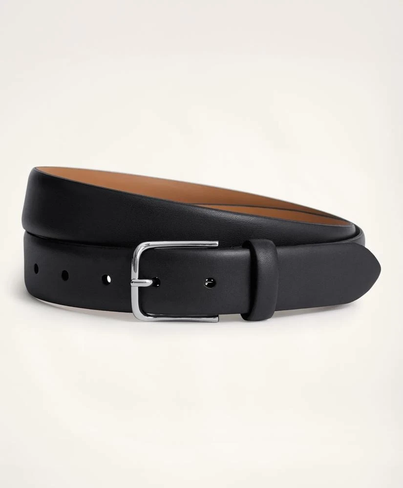 商品Brooks Brothers|Leather Feather Edge Belt,价格¥957,第1张图片