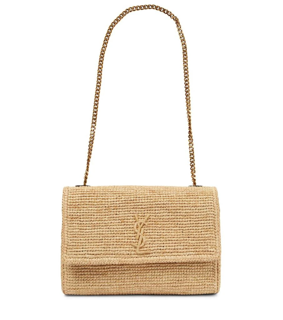 商品Yves Saint Laurent|Kate Medium raffia shoulder bag,价格¥17025,第1张图片