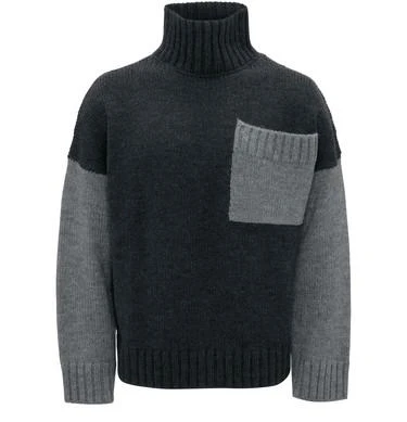 商品JW Anderson|贴袋高领针织套衫,价格¥3248,第5张图片详细描述