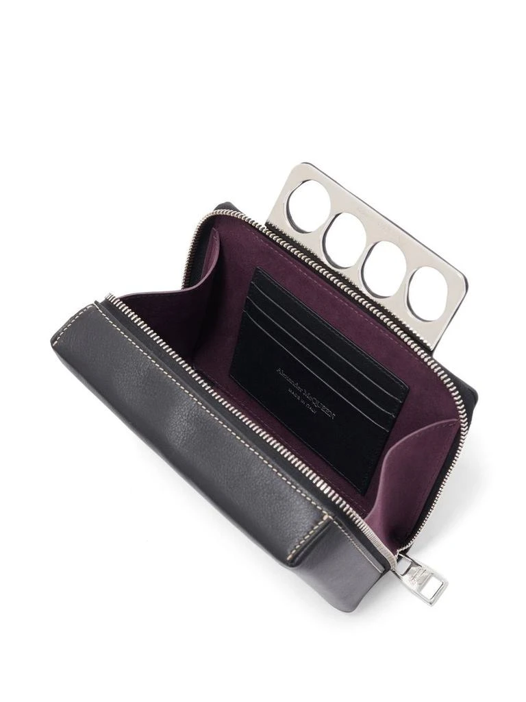 商品Alexander McQueen|ALEXANDER MCQUEEN - Grip Mini Leather Crossbody Bag,价格¥10519,第4张图片详细描述