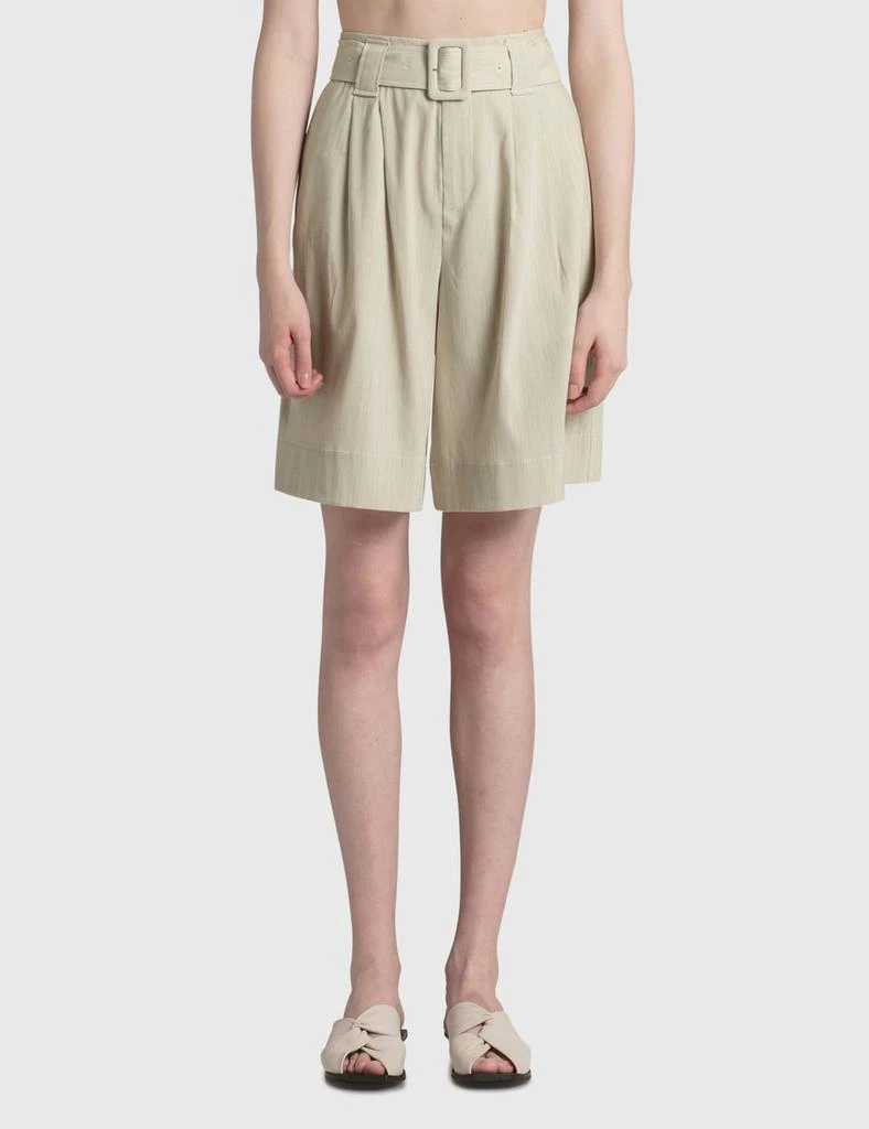 商品Ganni|Light Melange Suit Shorts,价格¥829,第1张图片